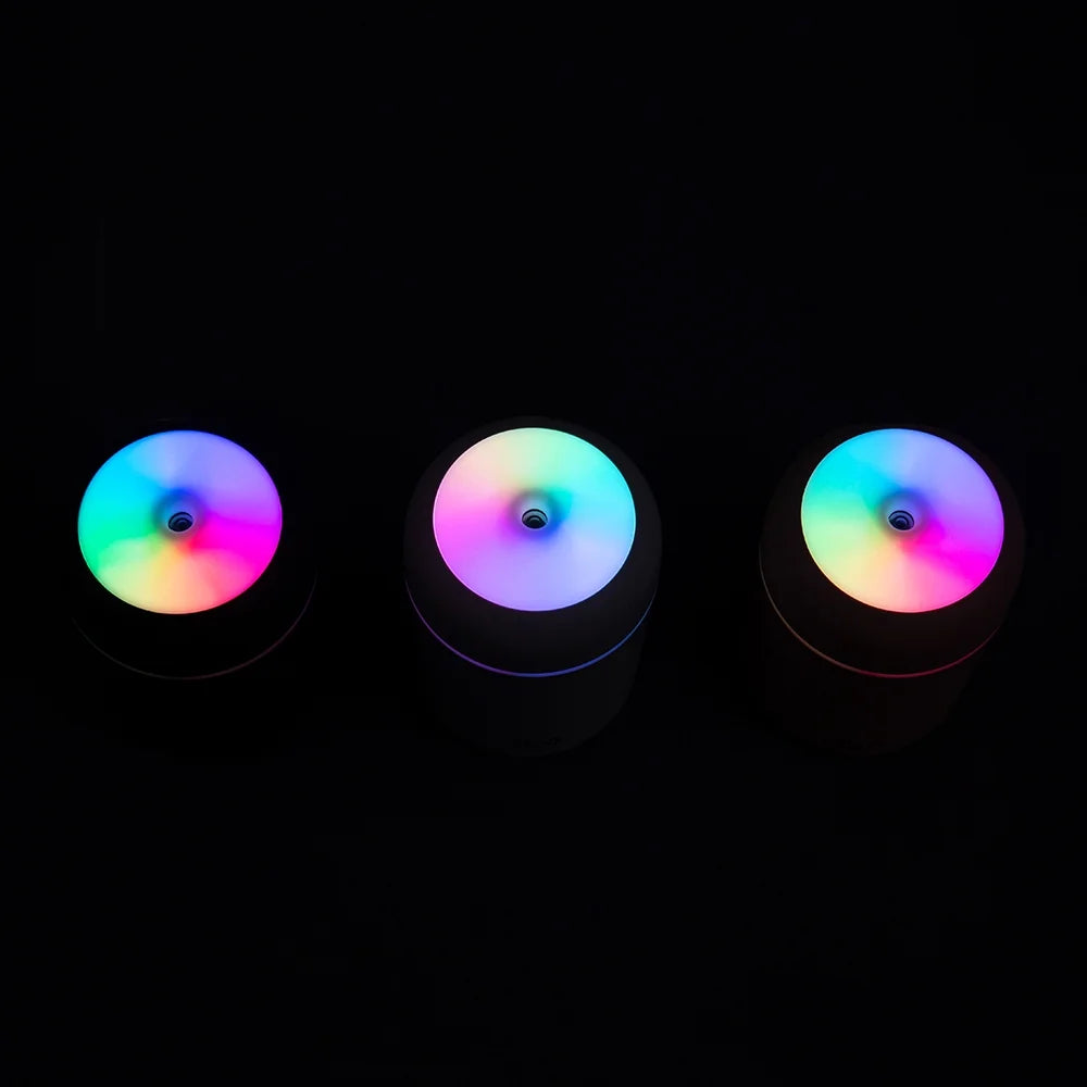 300Ml Ultrasonic Aromatherapy Aroma Essential Oil Diffuser Quiet Air Humidifier for Car, Office, Bedroom