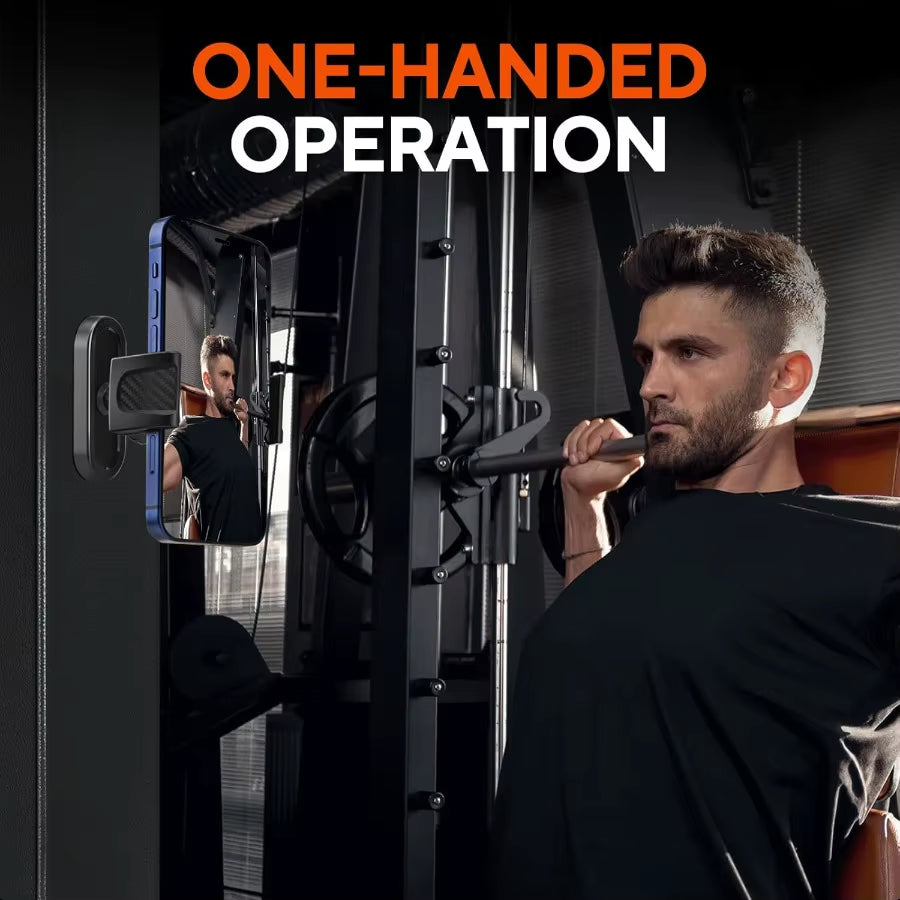 Portable Gym Magnetic Phone Holder with Magnet Base