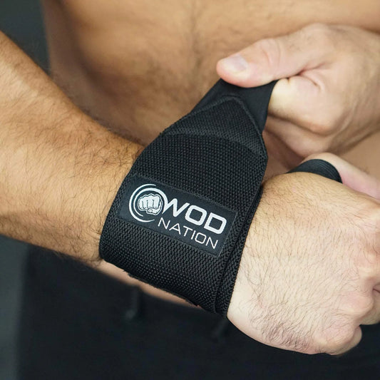 Professional Wrist Wraps & Straps for Gym & Weightlifting (12 Inch)