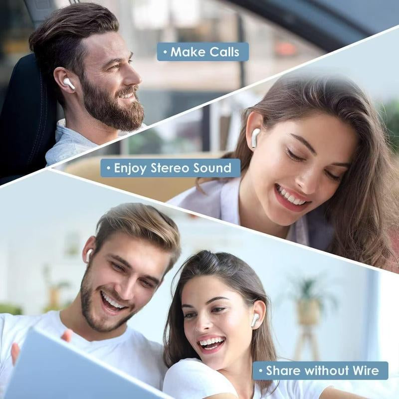 Bluetooth 5.4 Earphones 3D Stereo