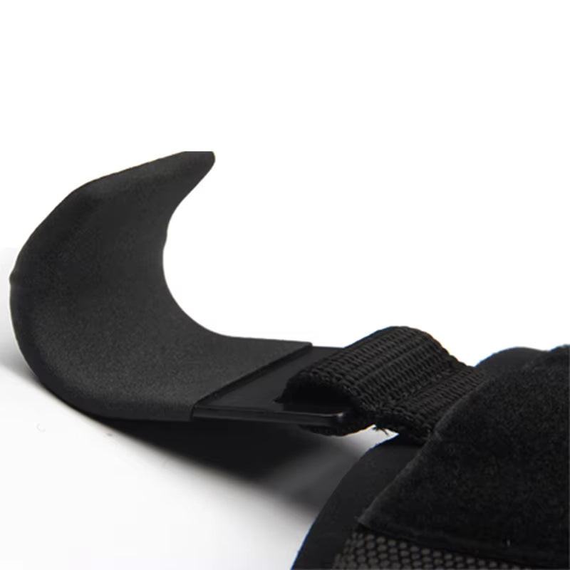 Weight Lifting Hook Grips with Wrist Wraps Hand-Bar