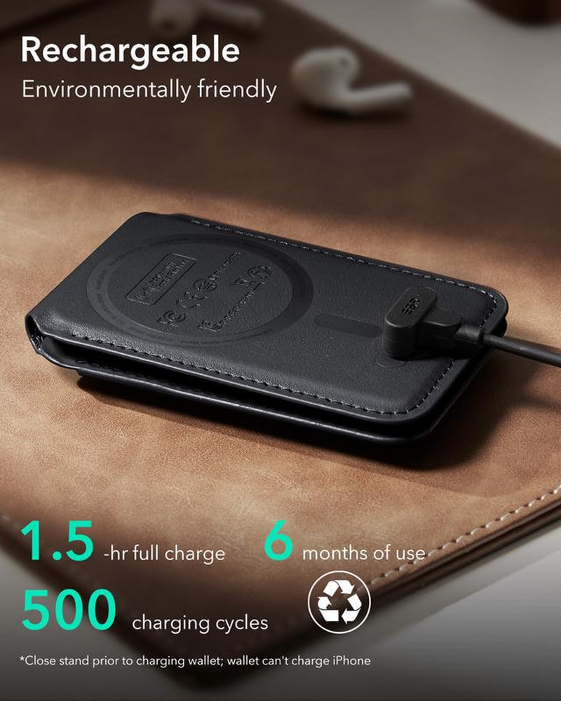 ESR Geo for Magsafe Wallet with Full Find My Functionality,3/5 Card-Holder, gps 