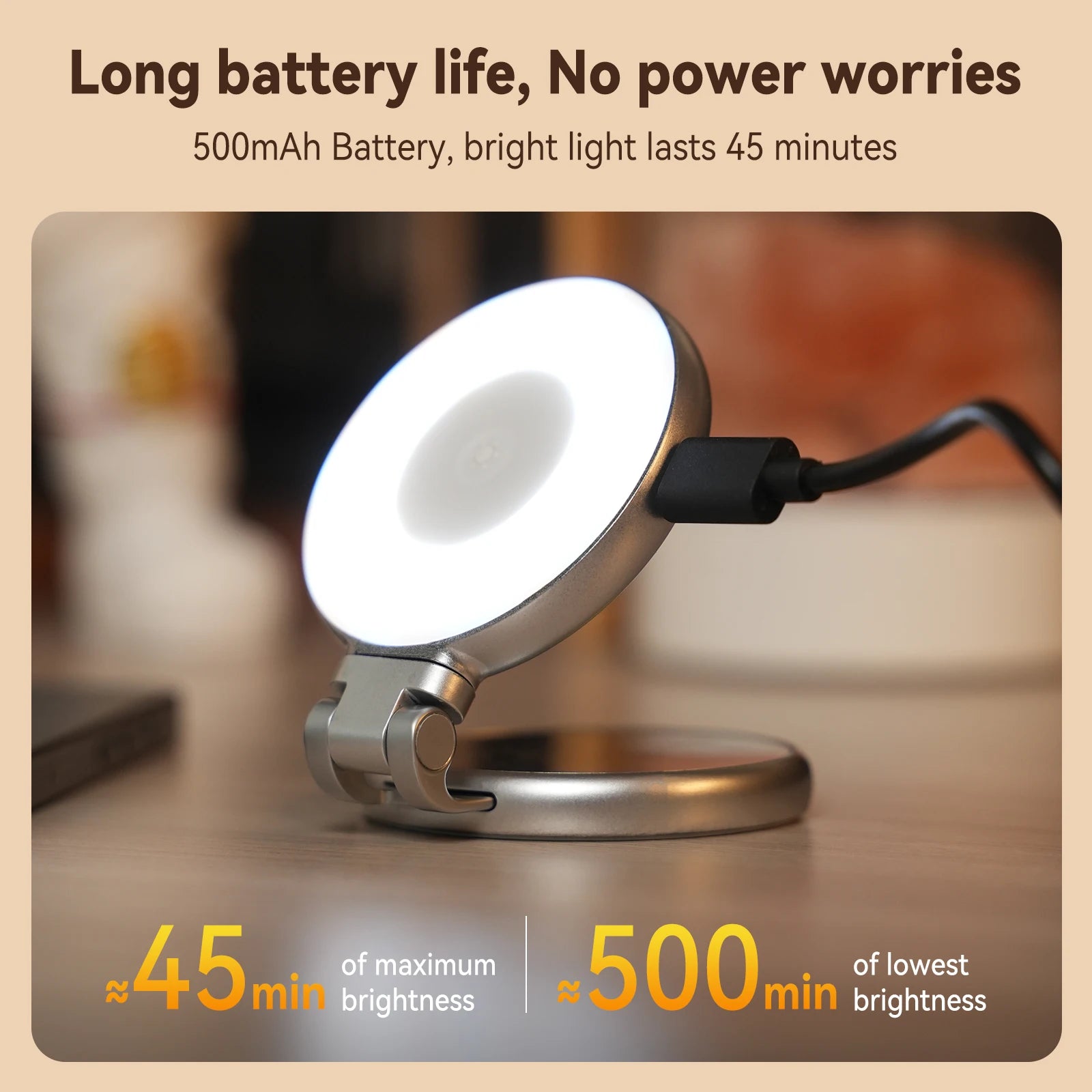 Smartphone Magnetic Fill Light Mini Selfie