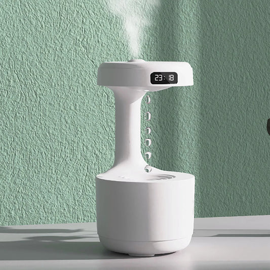 Anti-Gravity Water Droplet Humidifier Bedroom 