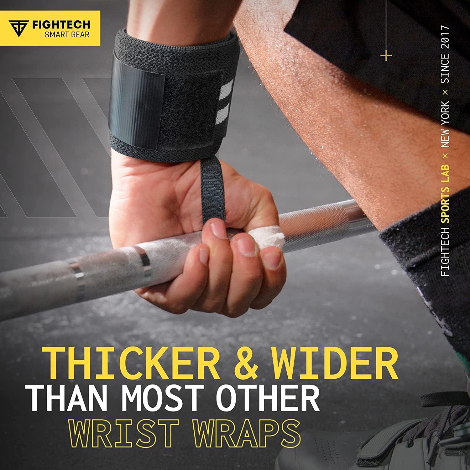 Wrist Wraps for Weightlifting | 18 Inch Professional Grade Lifting Wrist Wraps 