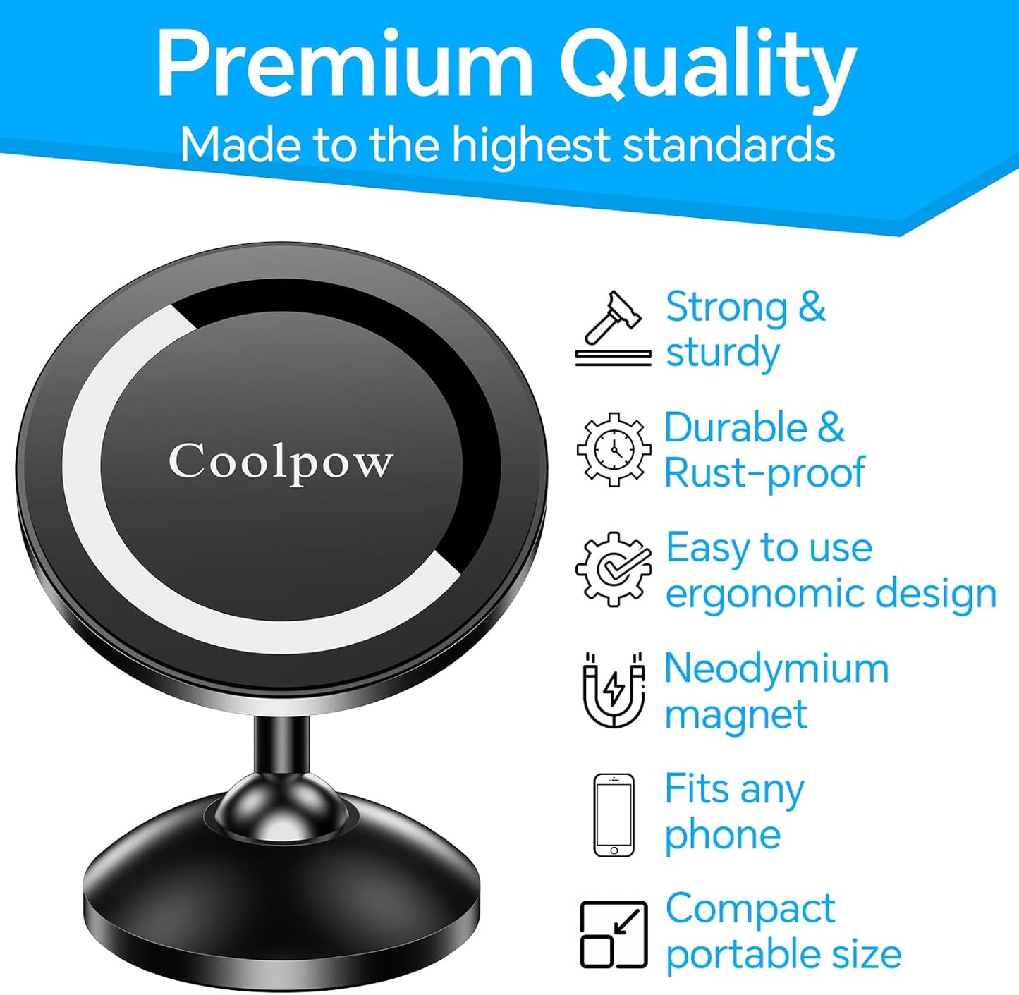 Gym Magnetic Phone Holder Mount for Magsafe 