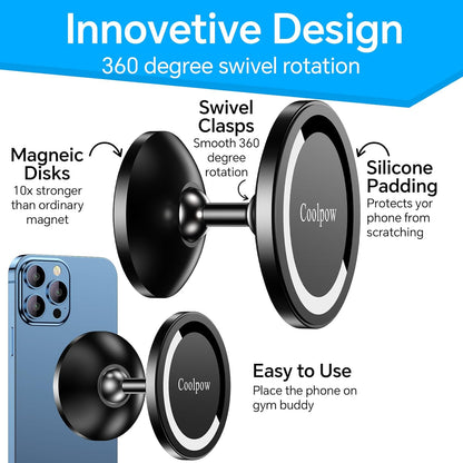 Gym Magnetic Phone Holder Mount for Magsafe 