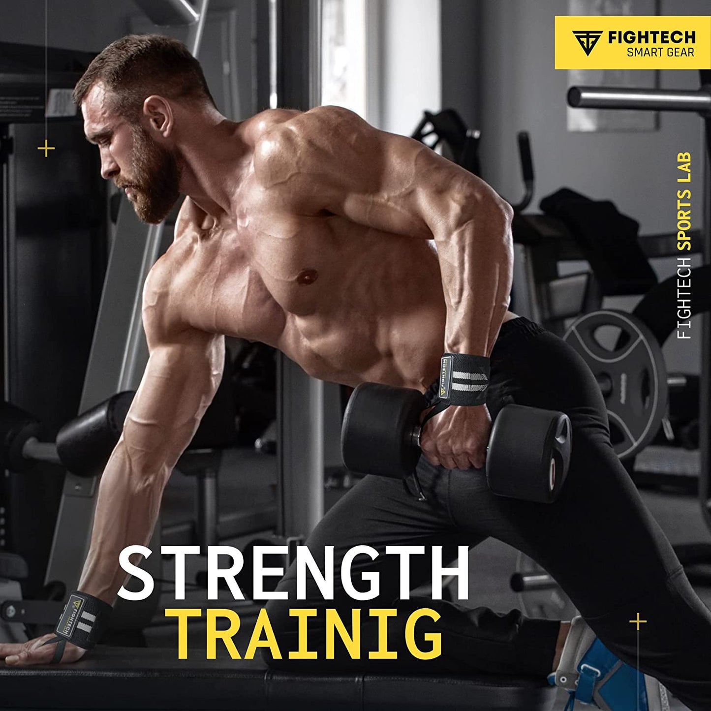 Wrist Wraps for Weightlifting | 18 Inch Professional Grade Lifting Wrist Wraps 