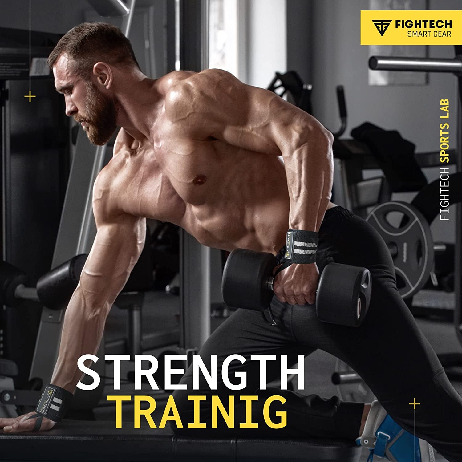 Wrist Wraps for Weightlifting | 18 Inch Professional Grade Lifting Wrist Wraps 