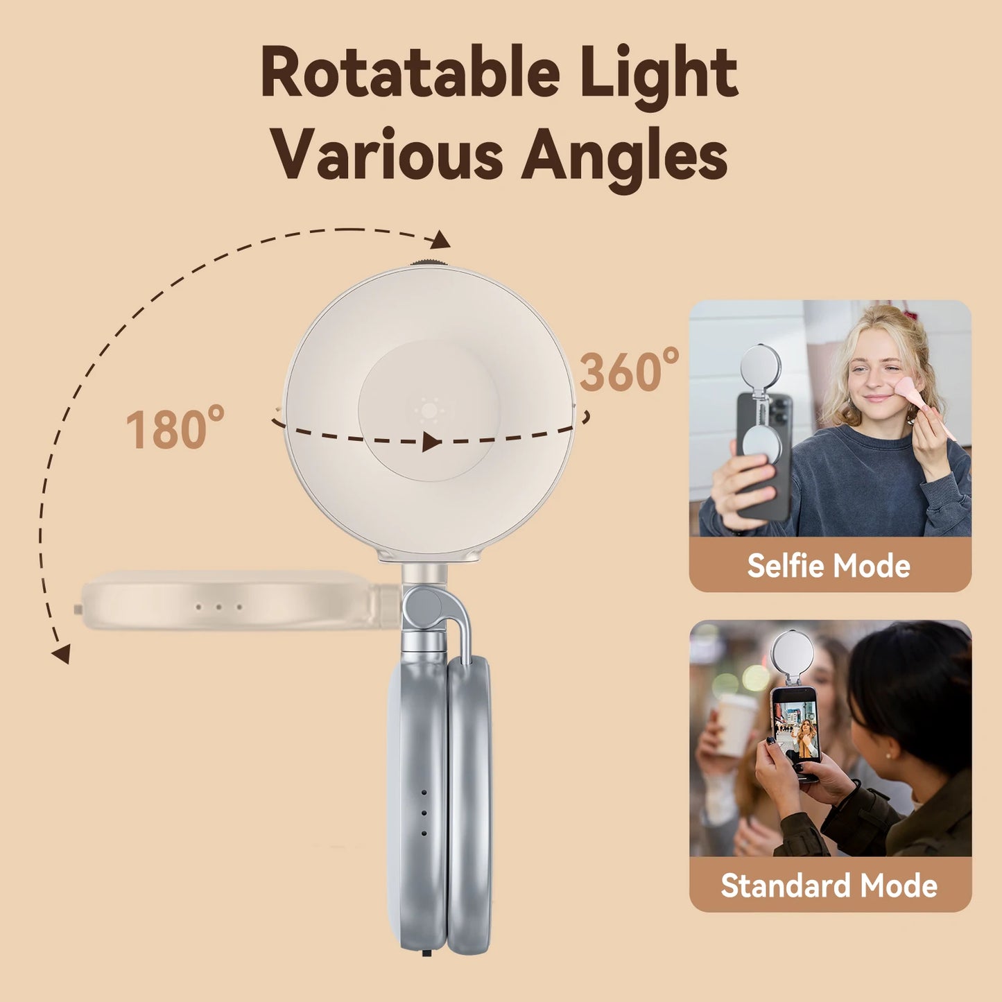 Smartphone Magnetic Fill Light Mini Selfie
