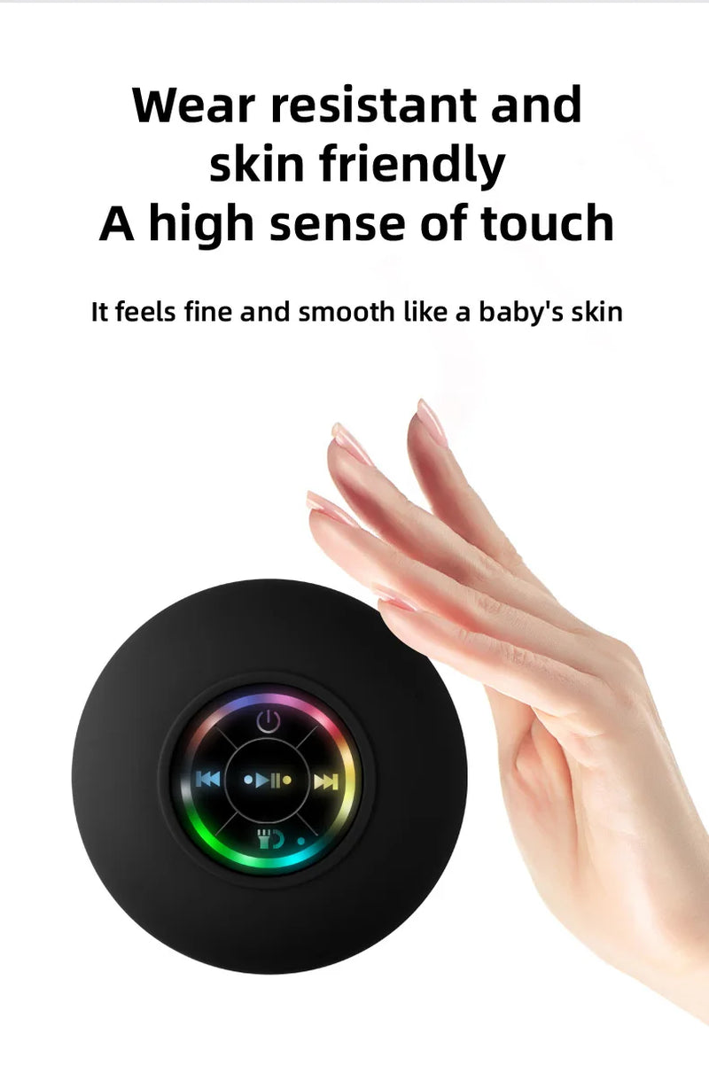 Portable Waterproof Bluetooth Shower Speaker 