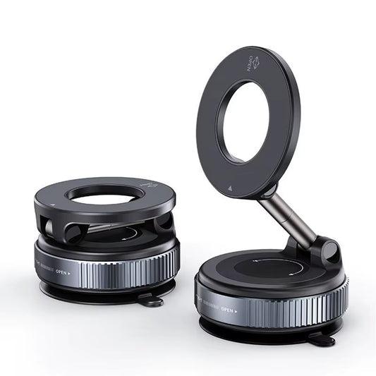 Vacuum Magnetic Suction Phone Holder Strong Suction Cup Mobile Phone Holder Adjustable Smartphone Stand Automotive Cellphone