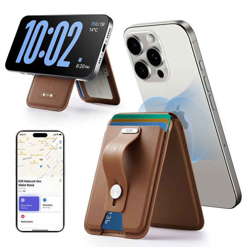 ESR Geo for Magsafe Wallet with Full Find My Functionality,3/5 Card-Holder, gps 